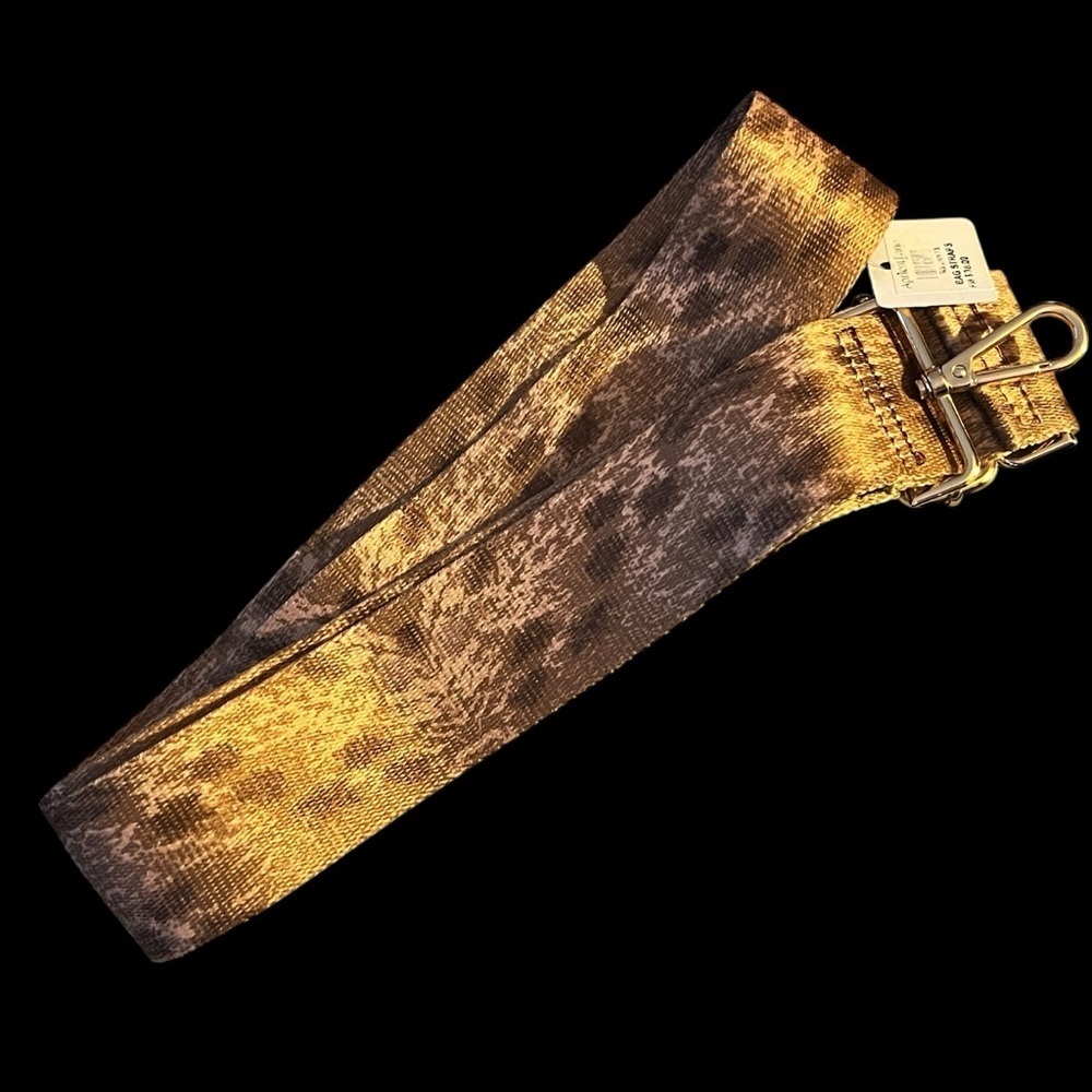 Ahdorned Crossbody Gold Tone Hardware Adjustable Strap - Picture 6 of 8